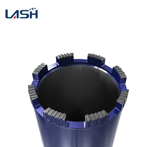 Lansheng 370-450mm Working Length Diamond Core Drill Bit with Shank Diameter Options for Brick Walls Reinforced Concrete