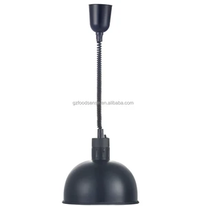 Foodsense Catering Commercial Kitchen Warm Light Table Top Food Warmer Lamp Stainless Steel Light to Heat Food in Restaurant