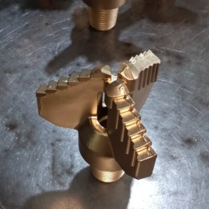 Low Price and High Quality Tungsten Carbide 3 wings Step Drag Bit for Rock Drill