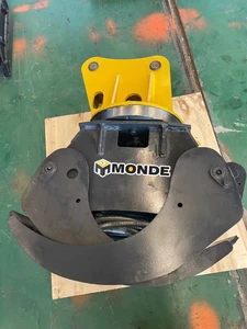 Excavator Mounted Clamp Saw Hydraulic Driven Log Tree Cutting Saw Wear Resistant Forestry Machinery Attachment