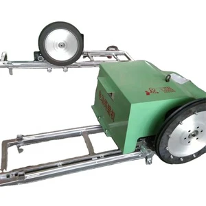 New Arrival Hydraulic Wire Saw Cutting Machine Turkey's Mine Rope Sawing Equipment 1-Year Warranty Fitted Bearing Engine PLC