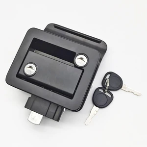 DL11B Metal RV Door Push Button Catch Panel Lock For Caravan /Campervan/ Car Boat