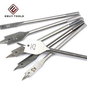 Professional Drill Bit Factory Good Quality Hole Saw Tri-Point Flat Wood Bit Wood Spade Drill Bits for Wood Drilling