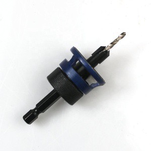 8mm Adjustable Depth Hard Alloy Woodworking High-speed Steel Center Positioning Sinking Hole Drill Bit