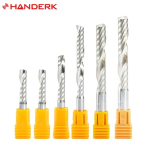 HANDERK Milling Tools Manufacturer Solid Carbide Milling Cutter Single Flute Drill Bits For CNC Tools