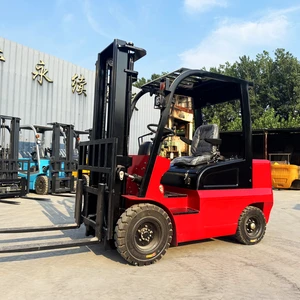 High Quality Hydraulic Electric Forklift 1/2 Ton Off Road Forklift Battery Forklift Easy Operation Workshop Use