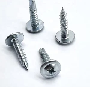 Timber Wafer Head #8x 3/4'' Zinc Plated Galvanised Wood Screws Type a Point Hot Sales Price