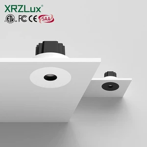 XRZLux Pinhole Trimless LED Downlight Micro-Aperture Recessed Ceiling Spotlight Deep Anti-Glare Spot Light for Luxury Villa