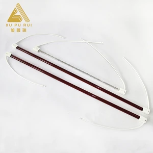 Twin Tube Infrared Heating Lamp Carbon Fiber 300W-6000W 110V/220V/380V CE Certified for Industrial Drying & Curing