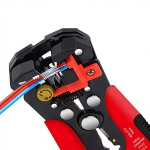 Quick Electrician's Multi-Functional Crimping Pliers Wire-Stripping Insulation Removal Manual Wire-Cutting Nickel-Chromium