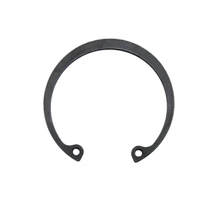DIN472 65Mn/Stainless Steel Internal Circlips Retaining Rings with Black Finish for Heavy Industry Applications