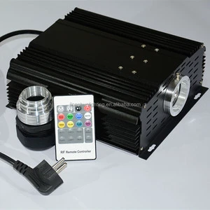 45W LED Fiber Optic Starry Sky Ceiling Light with IP33 RGBW Remote Control & Aluminum Alloy Construction