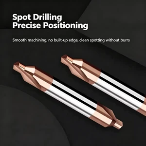 High Quality Center Drill Spotting Drill Bits For Metal Shaft Positioning CNC Machining