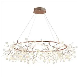 Nordic Style Living Room Firefly Chandelier Postmodern Simple Bedroom Restaurant Personality Creative Art Tree Branch Lamp
