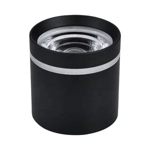 7w 12w 18w 20w 30w Round Ceiling Surface Mounted Cylinder Led Downlight Cob Spot Lights Downlights