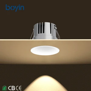 2026 Factory Price 18w 85mm IP20 High Lumen Down Downlight Spot Lights Mini Anti Glare Led Ceiling Light Recessed Downlights 18w