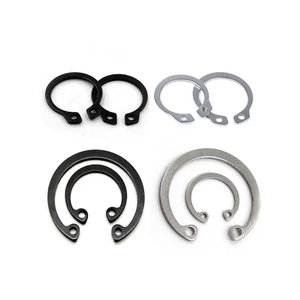 DIN 471 DIN 472 Circlips Internal Retaining Black Spring Steel Snap Rings Retaining Ring Circlips for Shaft