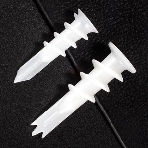 13*42mm PP Nylon Self-dill Plasterboard Wall Expansion Anchor,one-piece Heavy-duty,PA,concrete