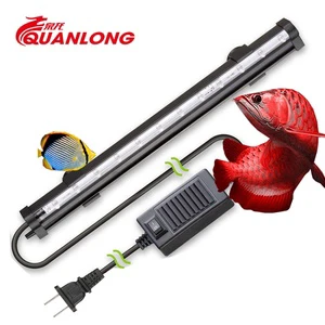 Quanlong Best Sell Led Aquarium Bubble Light Marine Wrgb Fish tank Aquarium Led Light Submersible Aquarium Lamp