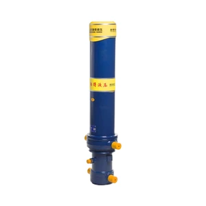 High quality customizable telescopic hydraulic cylinder with guaranteed after-sales service, with high-quality surface treatment