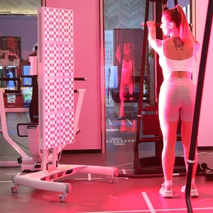 Home Use 2400W LED Red Infrared Light 660+850nm 5Wavelengths Pain Relief Red Light Therapy Panel Led Therapy Light