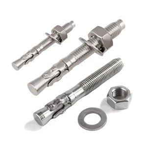 Stainless Steel Expansion Wedge Bolt Concrete Anchor with High Strength