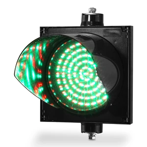 Factory Direct Price Red Green LED signal Light in One Unit 200mm Traffic Safety Light