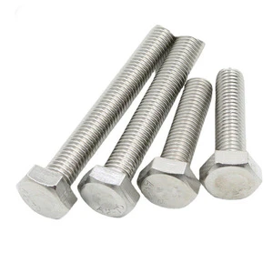 M3 M4 M5 M6 M8 M10 M12 M14 M16 M18 M20 DIN 931 933 Partial Thread Full Thread A2 A4 Stainless Steel 304 316 Hex Head Bolts