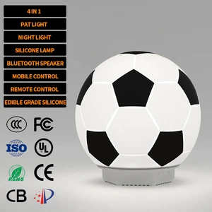 Smart LED Rabbit Shape Plug-In & Type-C Rechargeable Warm White Noise Machine Wireless Touch Night Lamp for Kids Room