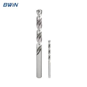BWIN OEM Factory M2 HSS High Speed Steel 304 Stainless Steel Straight Shank Twist Drill Bit For Steel And Copper Drilling