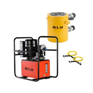 100 Ton Capacity Double Acting High Tonnage Hydraulic Cylinder for Steel Plant Equipment 150mm Stroke High Strength Alloy Steel