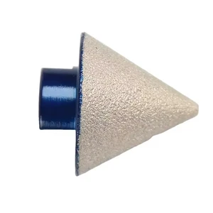 High Quality M14 0-50mm Diamond Beveling Chamfer Drill Bit for Marble Grinding Wheel Milling Beveling Drill Bit for Ceramic