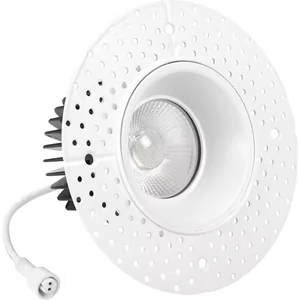 3'' 4'' Round Square Dimmable Ceiling Led Trimless COB Spot Light Anti-glare Trim Less Downlight