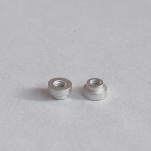 SMTSO M1.4 Stainless Steel Standoff Nut Durable Tin Finish for Surface Mount on PCB Boards