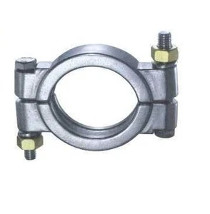 OEM manufacture steel DOUBLE BOLT HOSE CLAMP