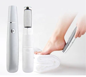 PRITECH Portable Callus Remover Battery Powered Foot Shaver Smooth Dead Skin Remover Ergonomic Anti-Slip Pedicure Tool