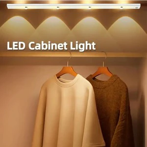 Hot Sale Off Switch And Touch Control Wireless Undermount Led Cabinet Light for Kitchen Wardrobe