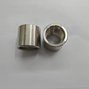 High Quality CNC Machining Customized Threaded Sleeve Spacer Stainless Steel Metal Aluminum Bushing
