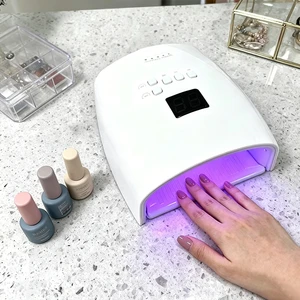 Rechargeable Led Nail Lamp 66W Cordless UV LED Nail Dryer Polish Curling Lamp for All Gel Nail Polish
