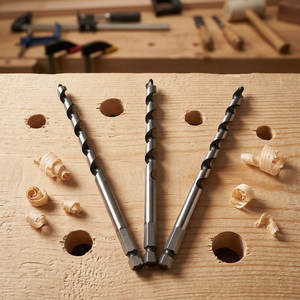 2026 Custom Long 6-40mm Hardened Perceuse Alloy Steel Ship Auger Drill Bit for Wood Drilling