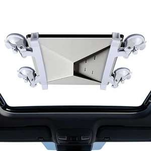 Starlink Mini Heavy Duty Suction Cup Mount 4 Nano Gel Pads Tool-Free ABS Car Mount Sunroof Windshield Dashboard Private Mold