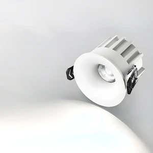 Invisible, Frameless, Anti-glare Recessed Downlights; LED Recessed Curved Downlights for Living Room and Hallway