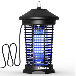 2023 Hot Sale Electrical Bug Zapper Mosquito Zapper Flying Insect Trap 18W Waterproof for Garden Patio Home Backyard Bedroom