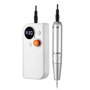 Electric 6 in 1 Nail Machine Mini Nail Drill Polisher Multi-functional Manicure Pedicure Nail Files for Salon