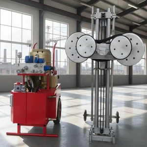 Hydraulic Motor Concrete & Metal Cutting Wire Saw Machine, for Construction & Bridge Engineering,