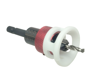 Adjustable Depth Stop Countersink Drill Bit, 4.4 * 12.7mm, Quick Change Hex Shank for Woodworking