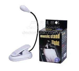 Cheap Price Clamp Clip LED Light Book Reading Music Stand Keyboard Bright Lamp Flexible Folding Music Stand Light