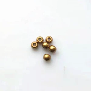 ULK Oil Impregnated Sintered Iron Copper Bronze Spherical Bushing Bearing 4mm Bore 8mm Outer Diameter No Noise Long Life Carton