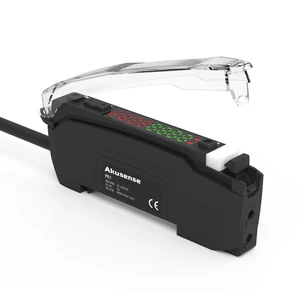 High Performance Fiber Amplifier with Built-in Optical Compensation Technology and Dual LED Digital Display for Stable Sensing