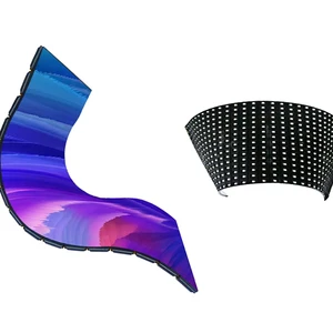 Elegant LED Flexible Display Screen with 4K Resolution Flexible Screen for Shopping Mall Advertising